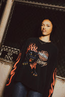 "FTGF" Black Heavyweight Thermal Long Sleeve