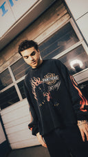 "FTGF" Black Heavyweight Thermal Long Sleeve