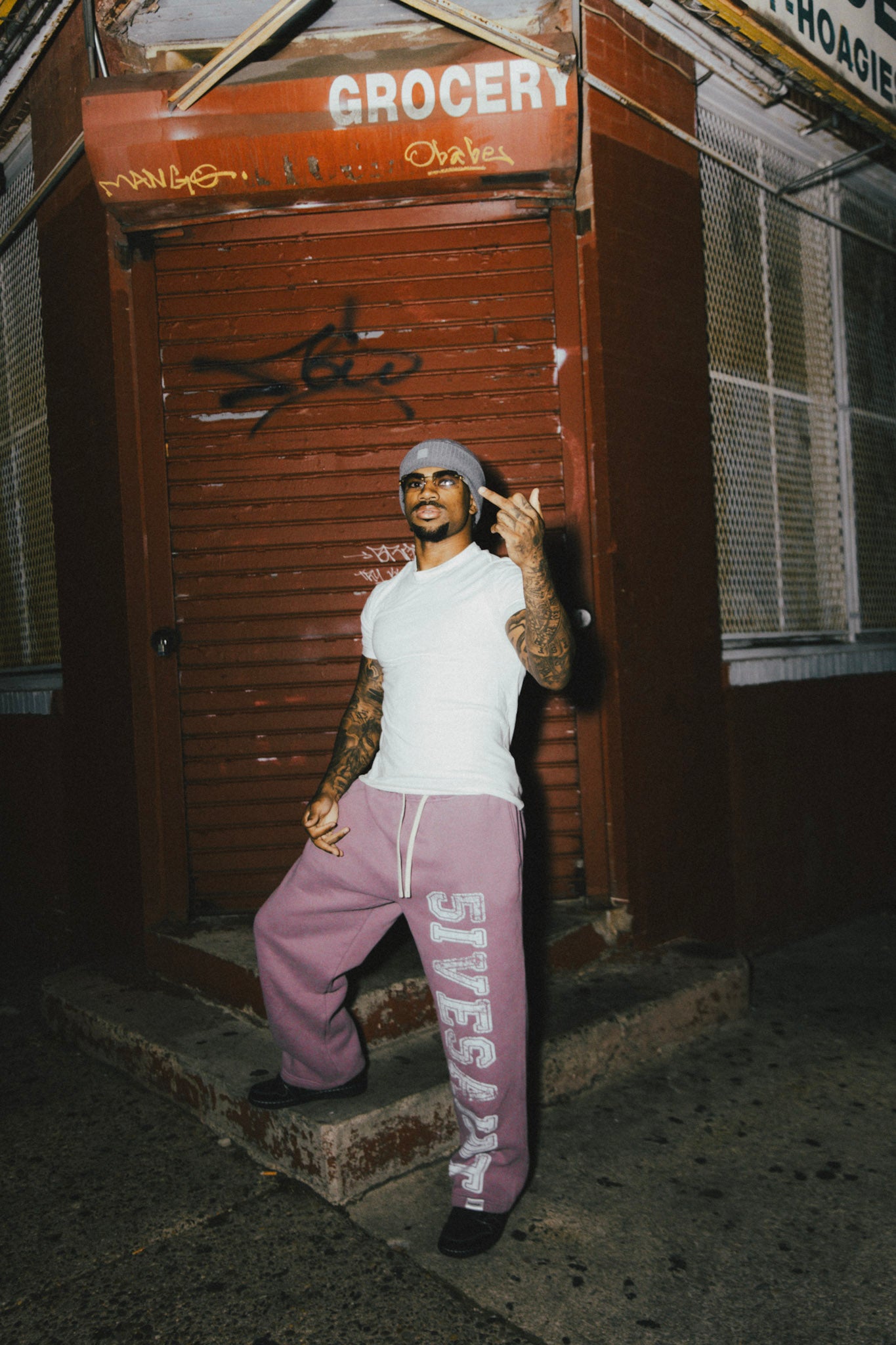 "5iveSaint Athletic Club" Lavender Sweatpants (Extremely Limited)